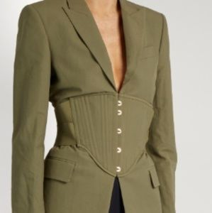 New Stella McCartney corset waist blazer